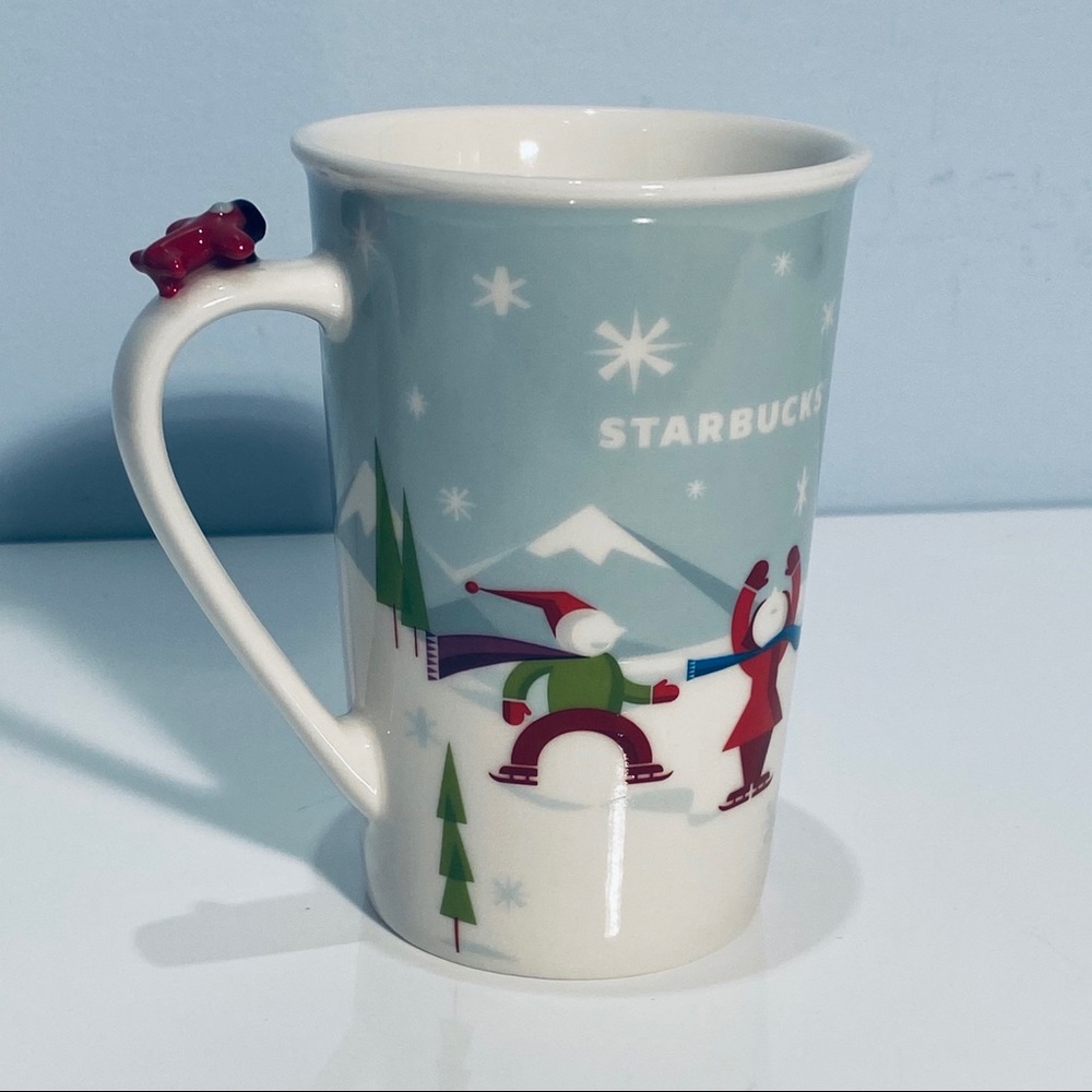 Starbucks 2011 Christmas Snow Sled Plane